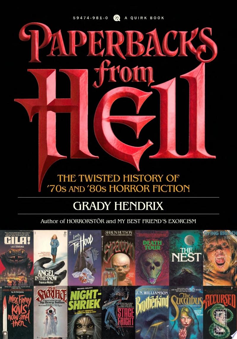 Image for "Paperbacks from Hell"