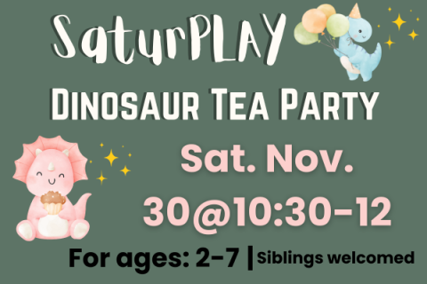 Dinosaur Tea Party