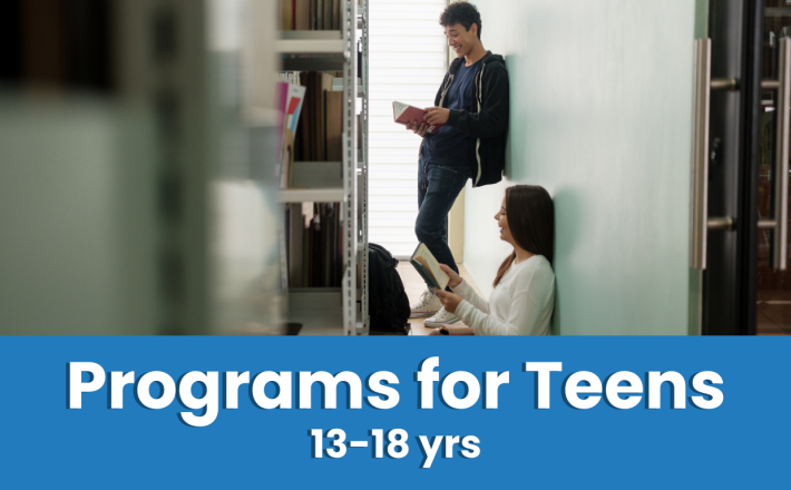 teen programs for those 13-18